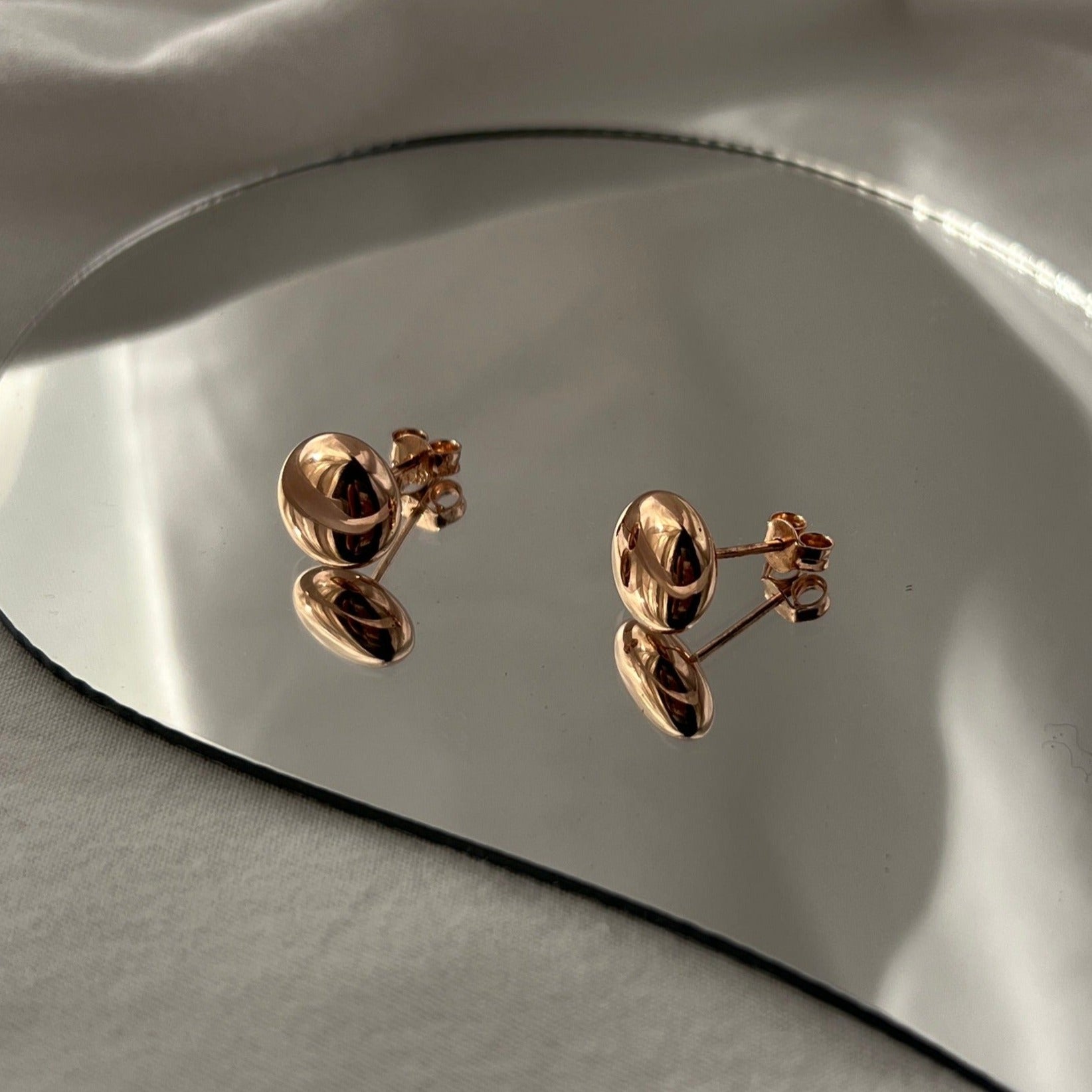 Marva Studs in 14K Rose Gold