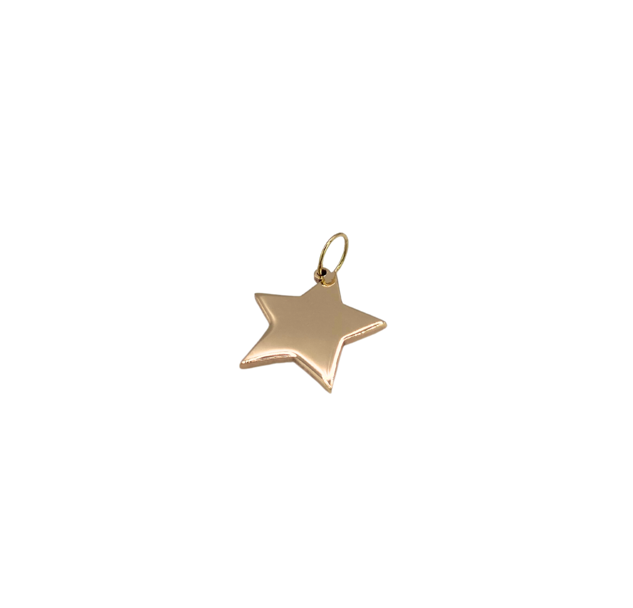 14k Gold Star Charm