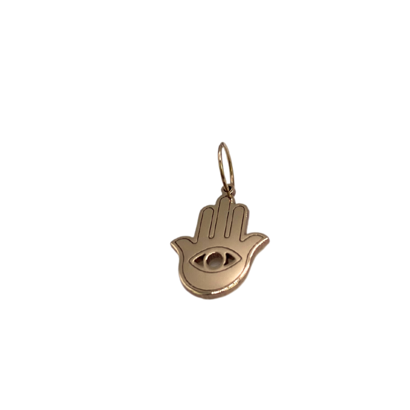 14k Gold Hamsa charm