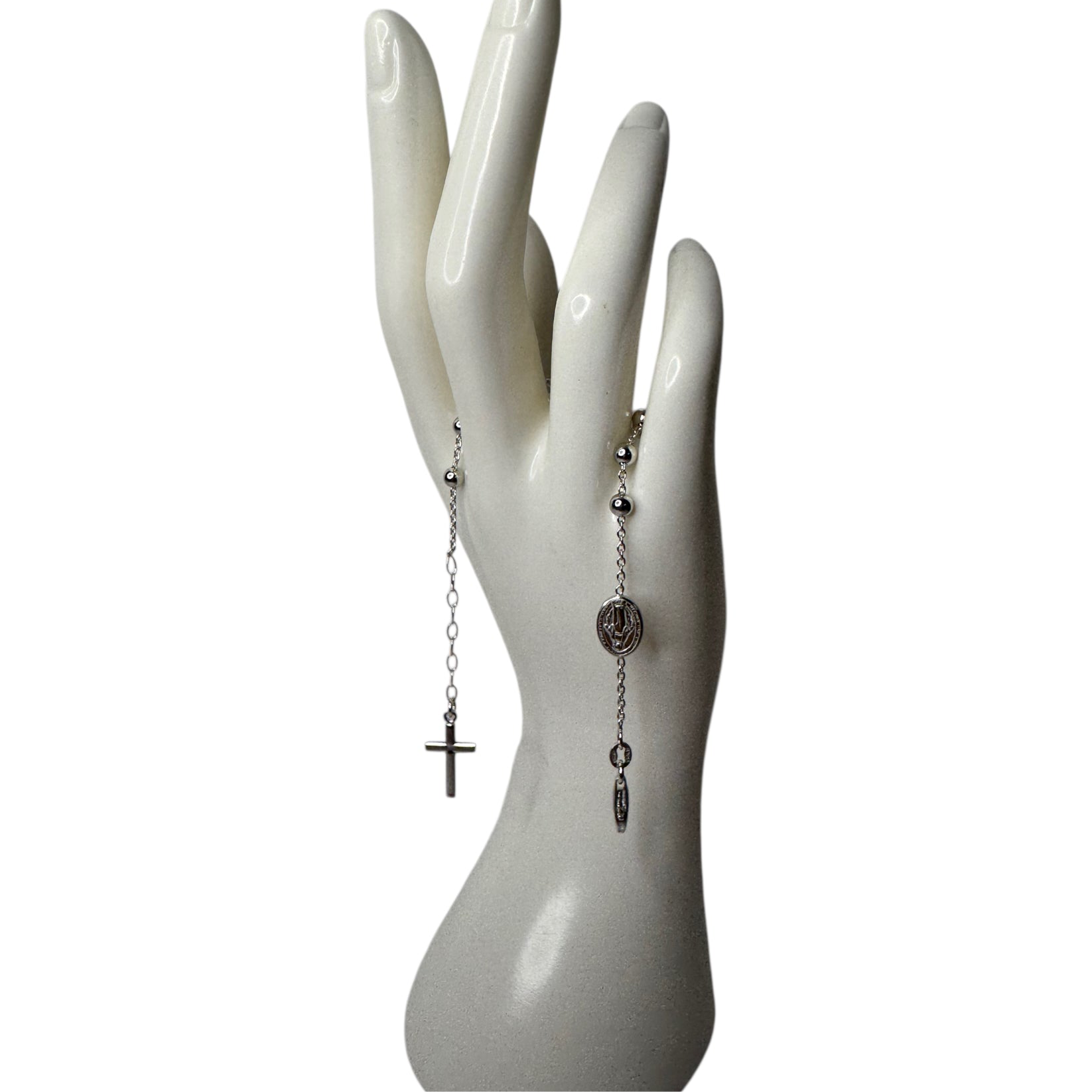 Pebble Cross Bracelet