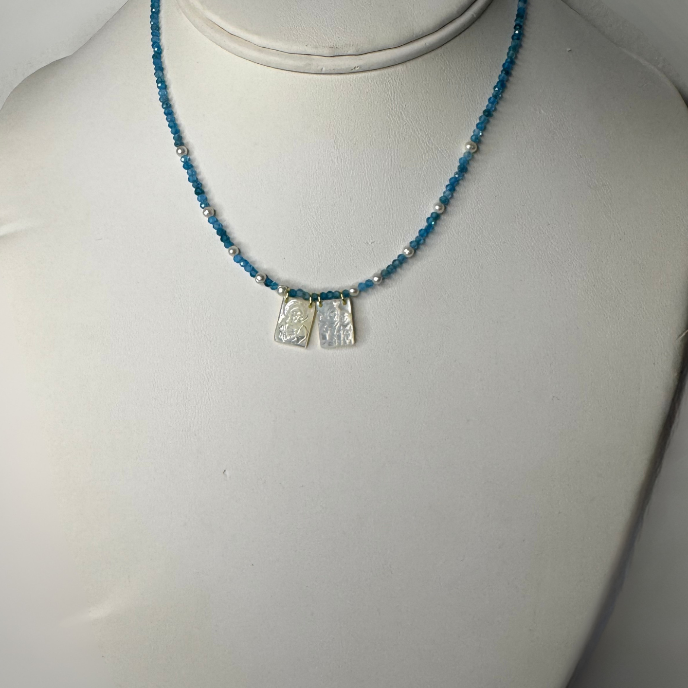 Scapulary Beaded Necklace